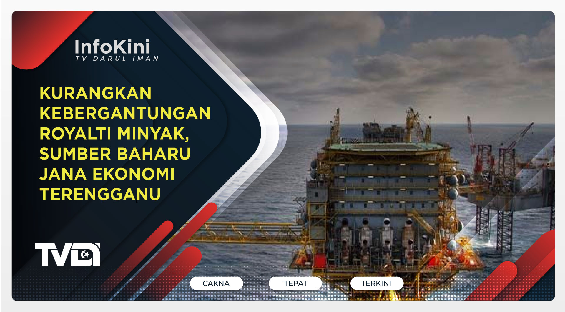 Kurangkan Kebergantungan Royalti Minyak, Sumber Baharu Jana Ekonomi Terengganu