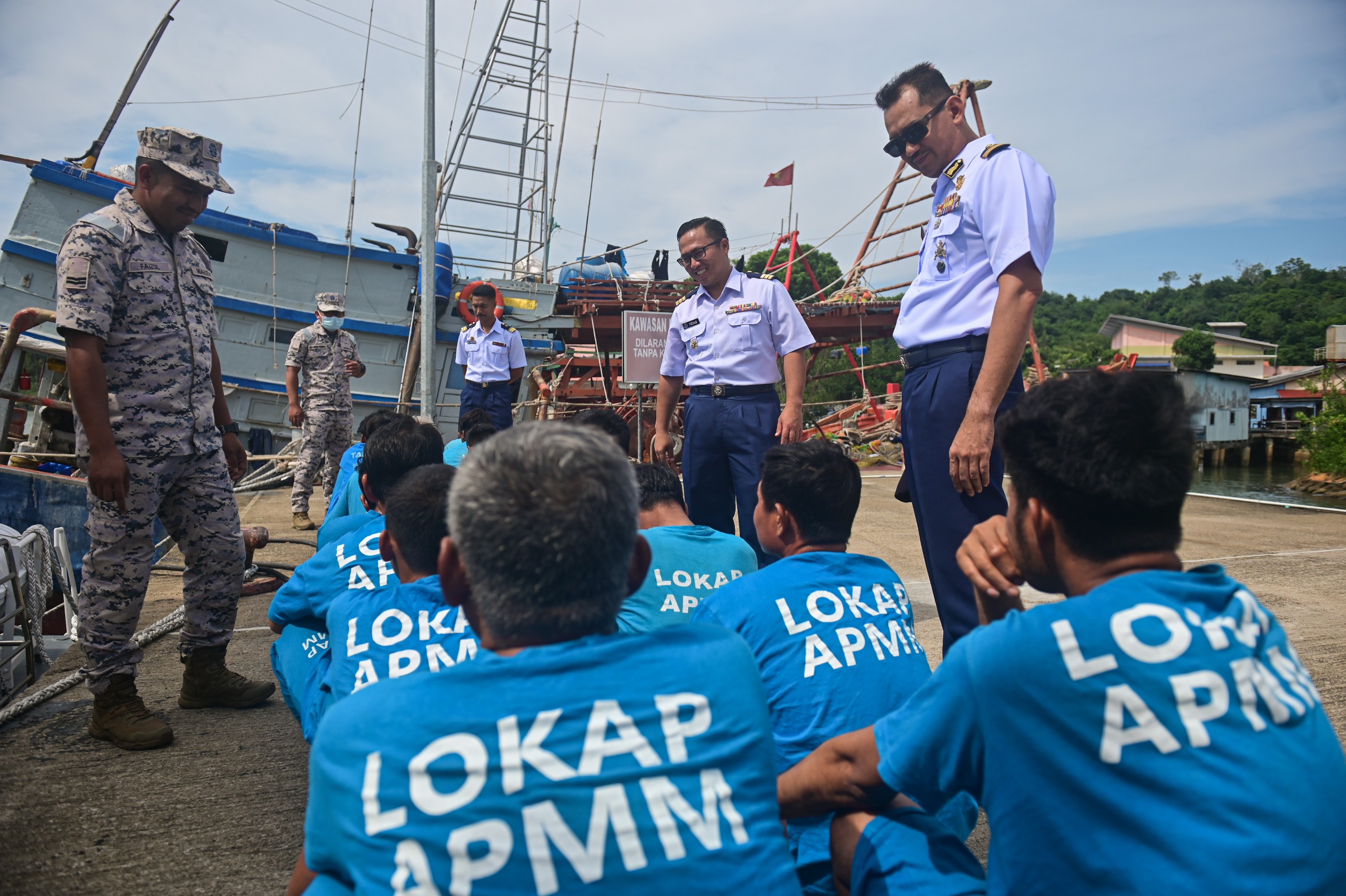 RM16.5 Juta Dirampas, 123 Ditahan