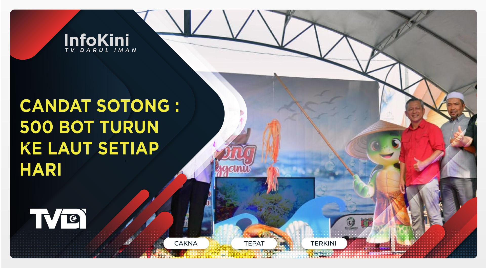 Candat Sotong : 500 Bot Turun ke Laut Setiap Hari