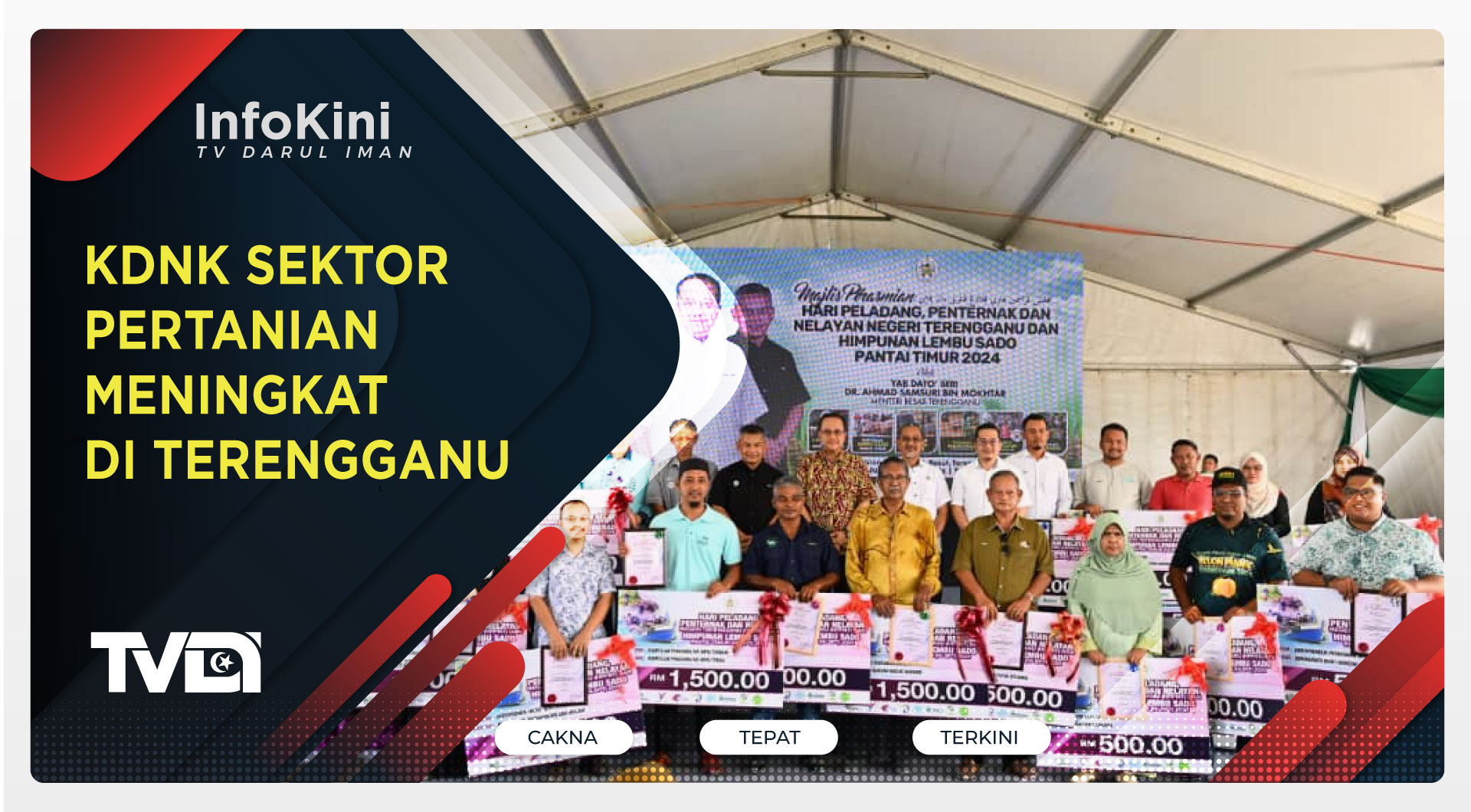 KDNK Sektor Pertanian Meningkat di Terengganu