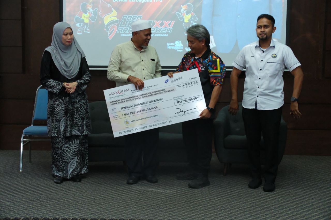 Kerajaan Negeri Sumbang RM8,500 Suntik Semangat Atlet Judo