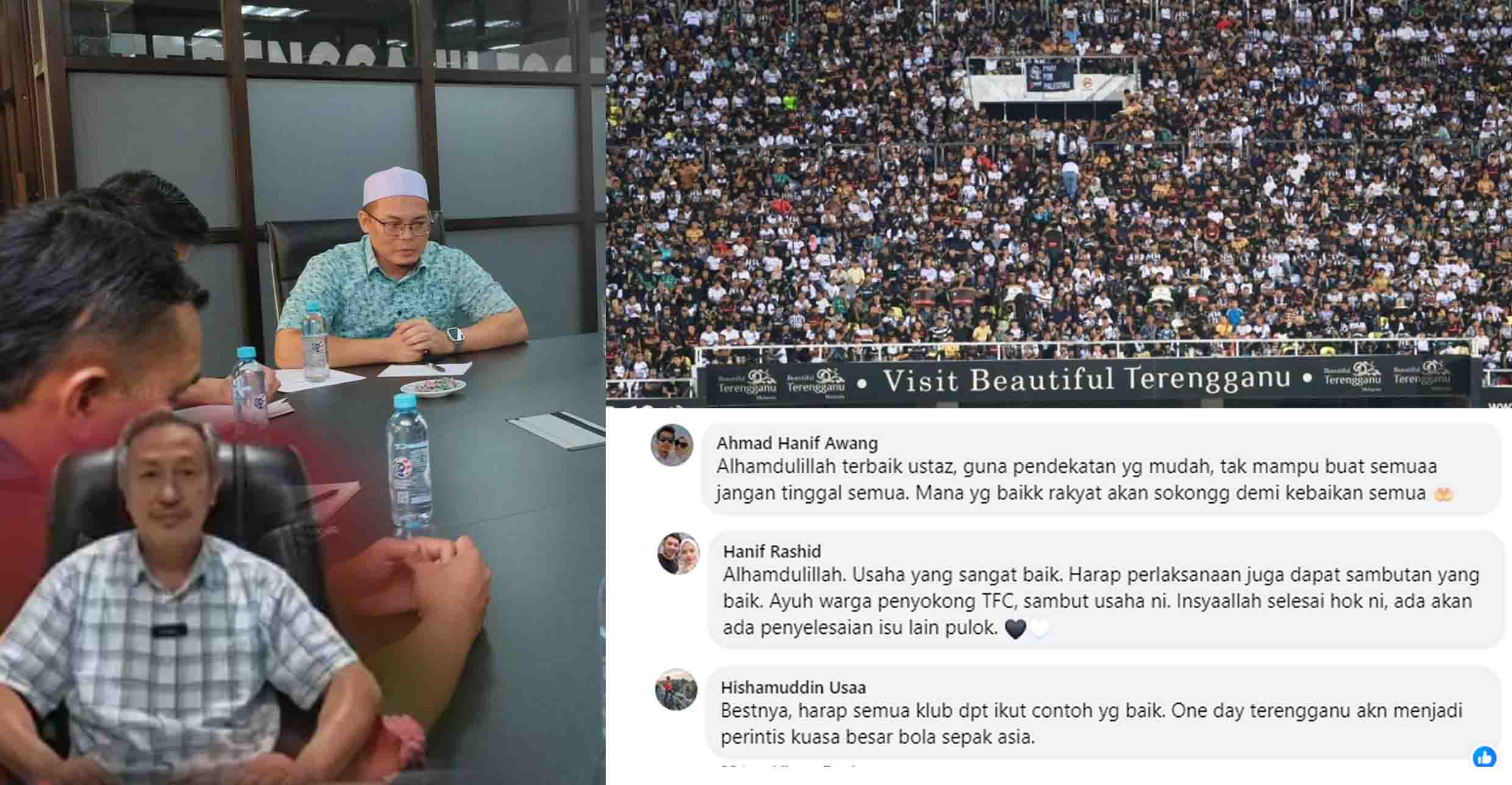 Peminat Bola Sepak Terengganu Sambut Baik Pengasingan Tempat Duduk Di Stadium