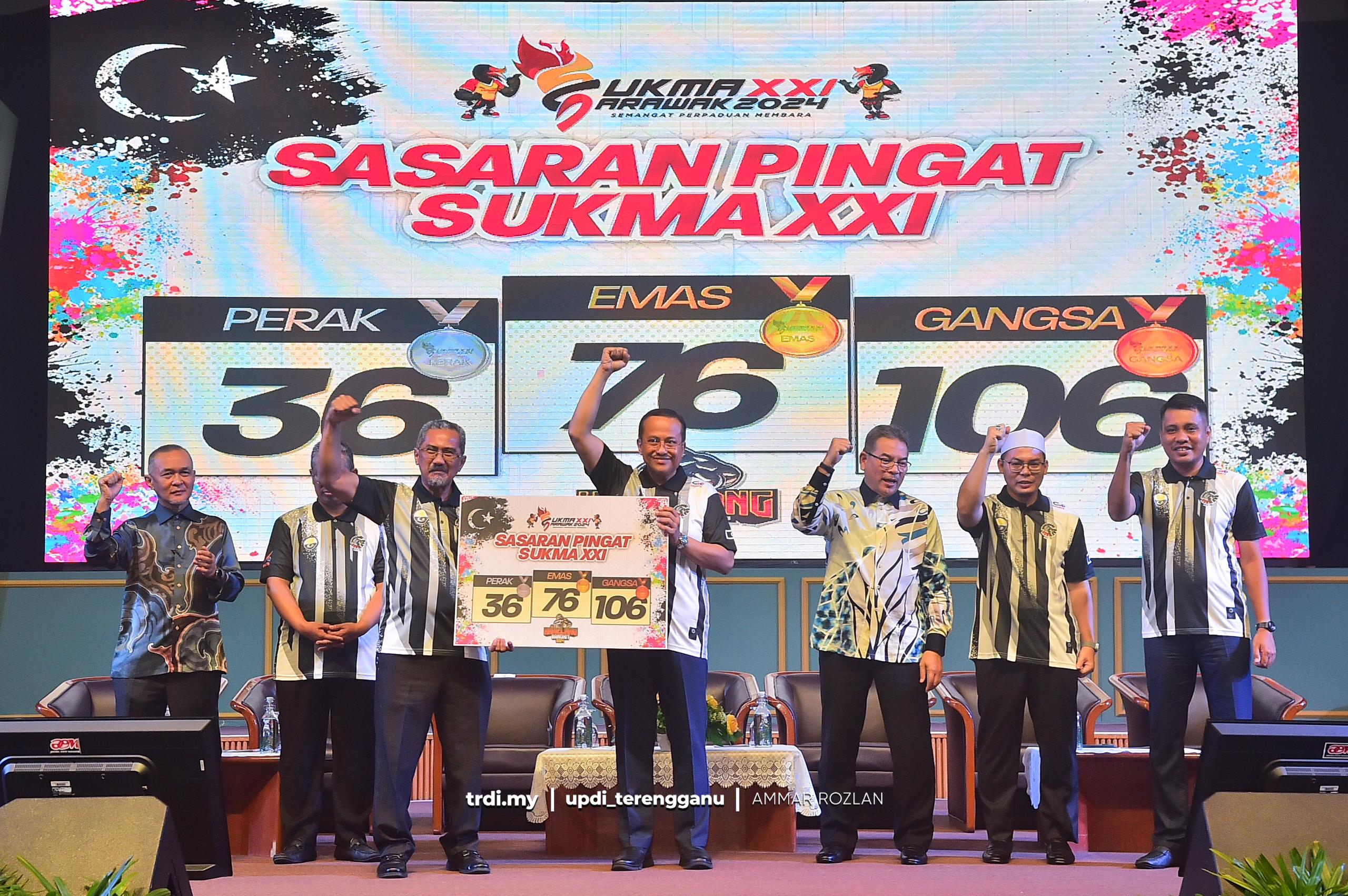 76 Emas Sasaran Bawa Pulang Kejuaraan SUKMA