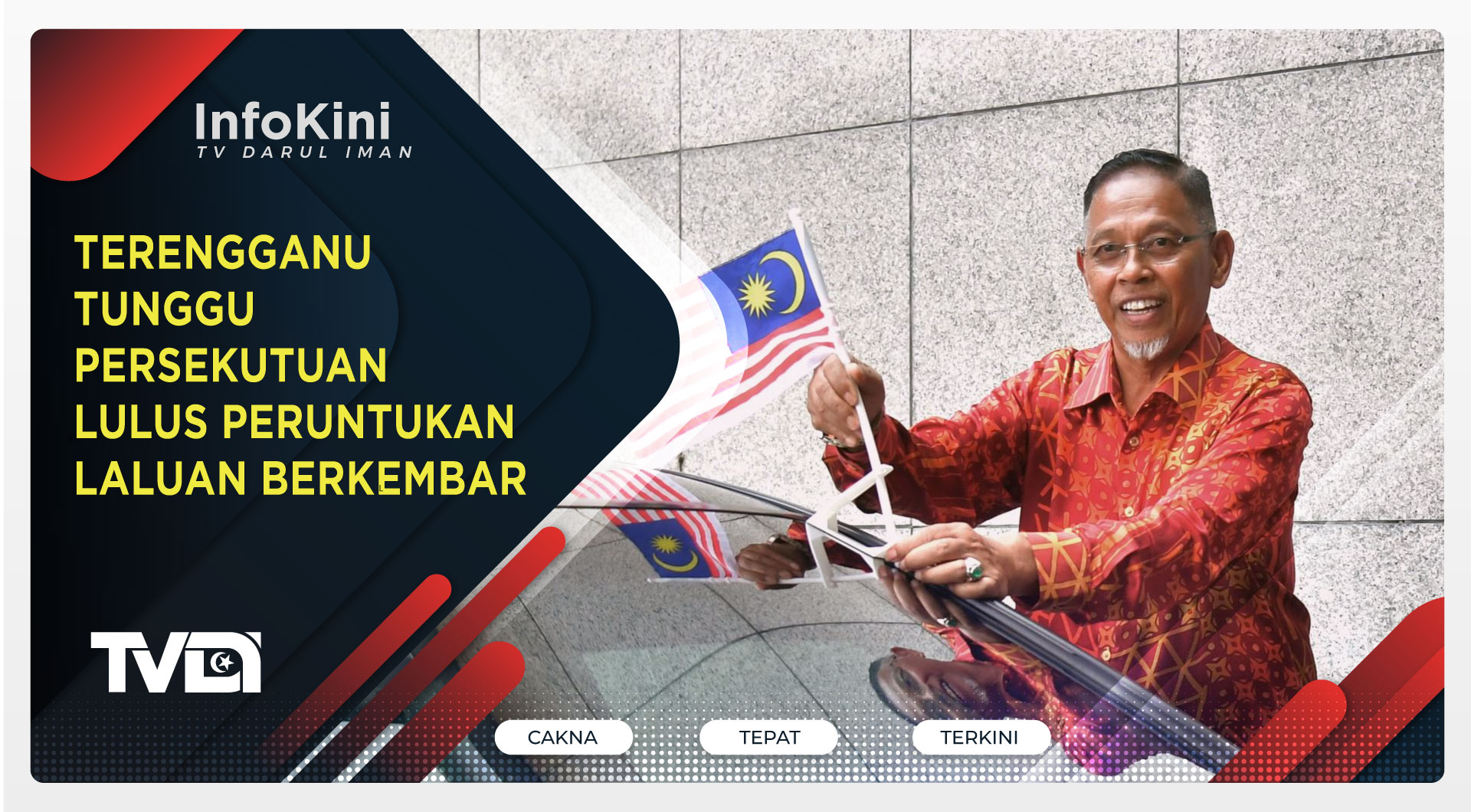 Terengganu Tunggu Persekutuan Lulus Peruntukan Laluan Berkembar