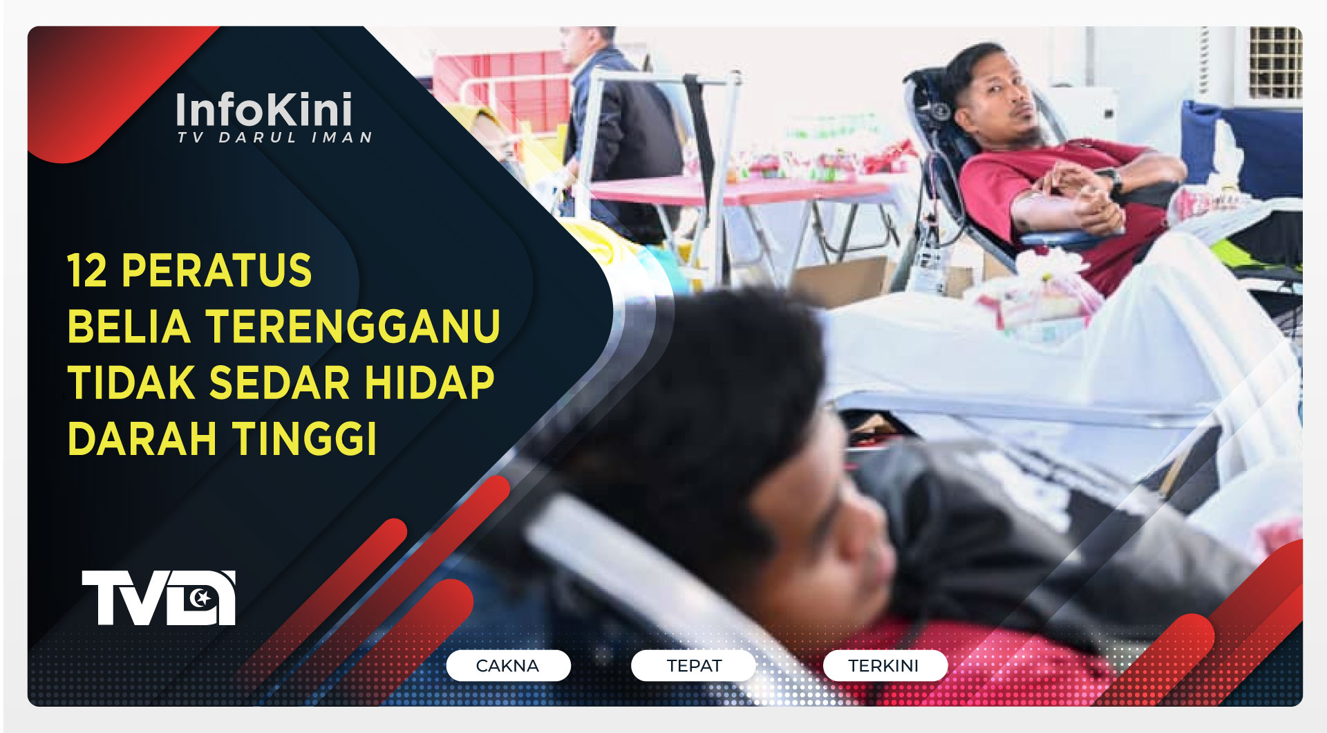 12 Peratus Belia Terengganu Tidak Sedar Hidap Darah Tinggi