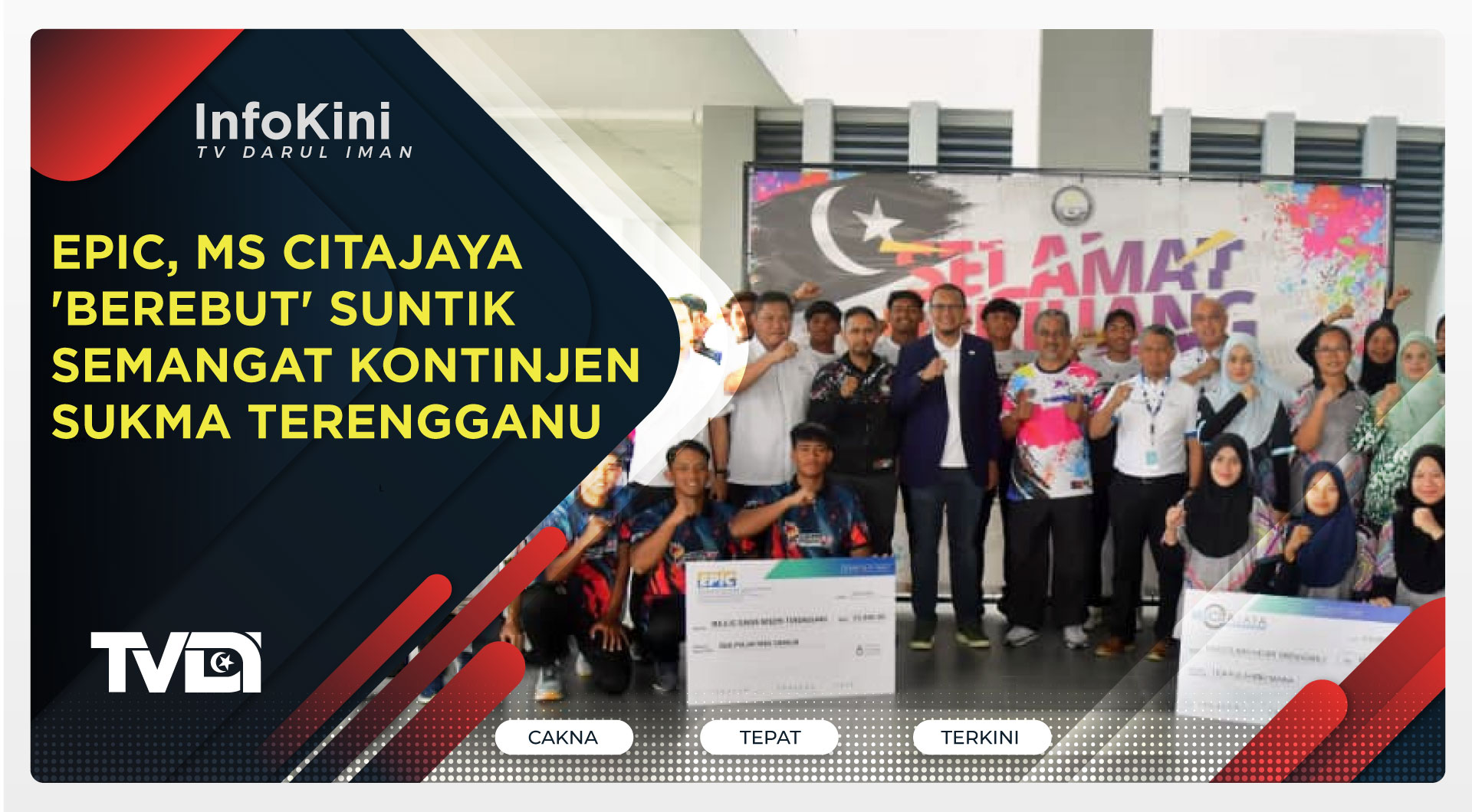 EPIC, MS Citajaya 'Berebut' Suntik Semangat Kontinjen SUKMA Terengganu