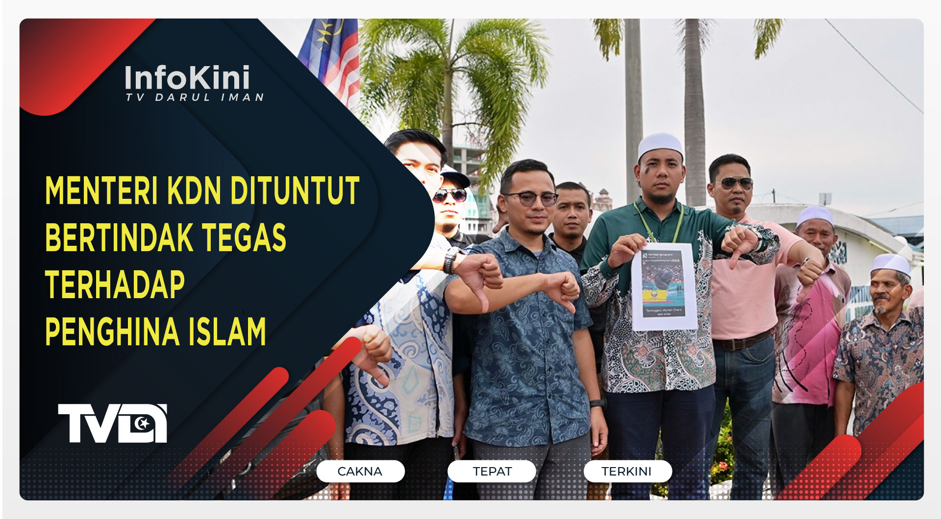 Menteri KDN Dituntut Bertindak Tegas Terhadap Penghina Islam
