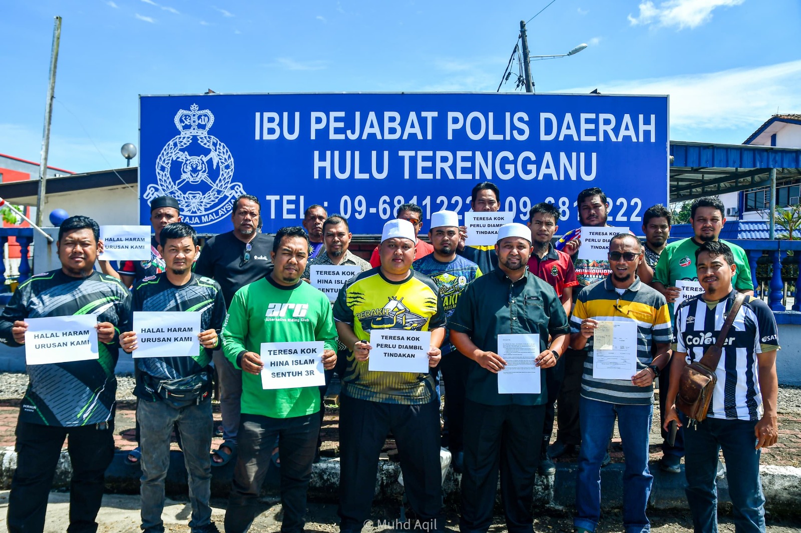 Pemuda PAS Hulu Terengganu Buat Laporan Polis Terhadap Teresa Kok