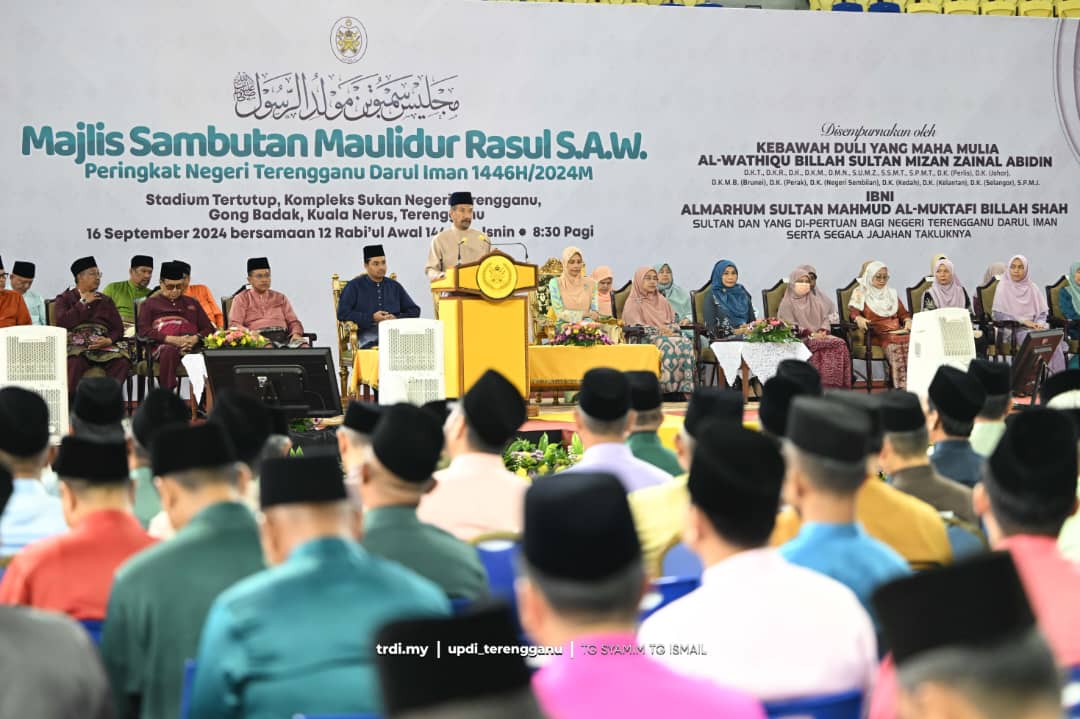 Sultan Terengganu Titah Perkasakan Program Pupuk Akhlak Mulia Anak Muda