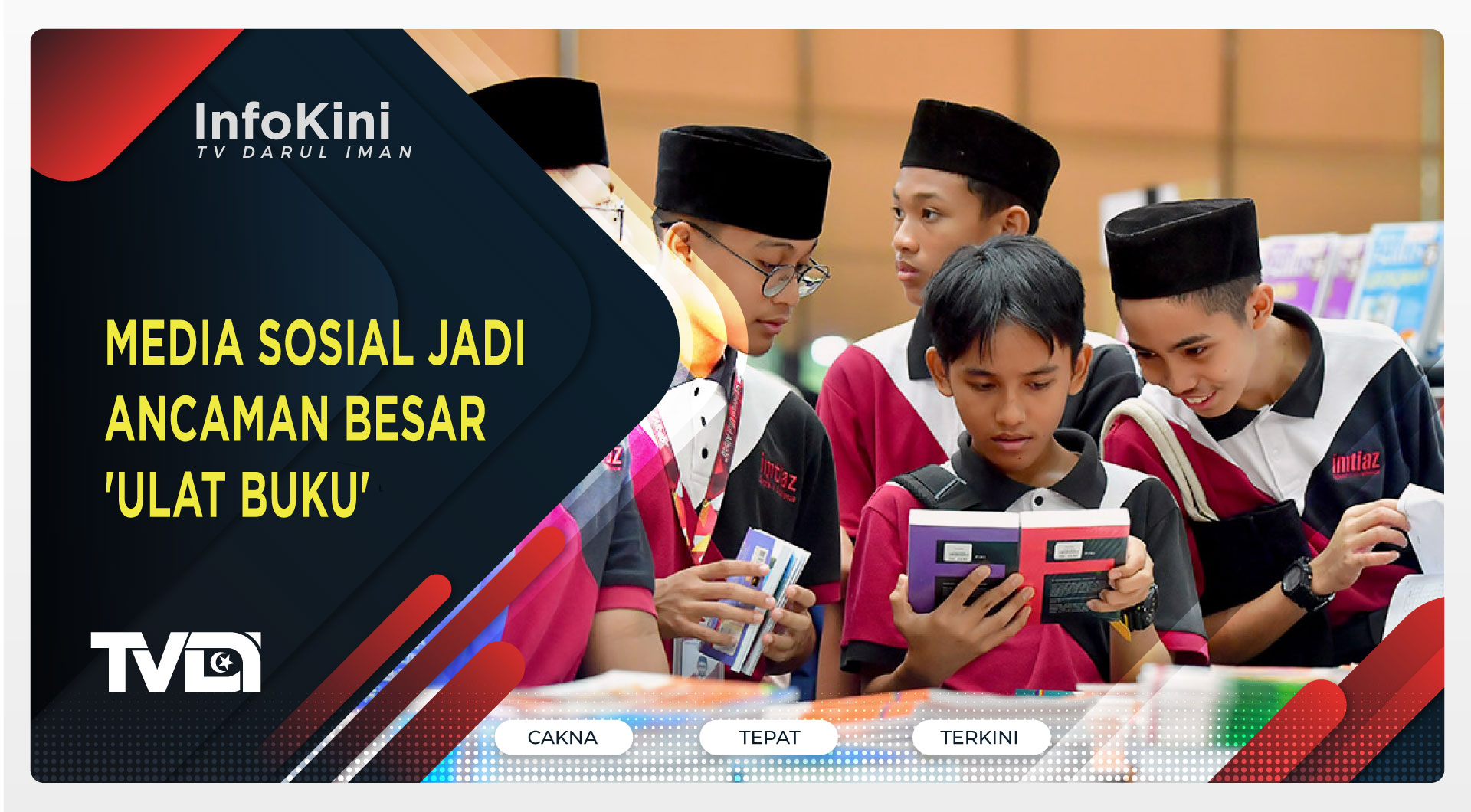 Media Sosial Jadi Ancaman Besar 'Ulat Buku'