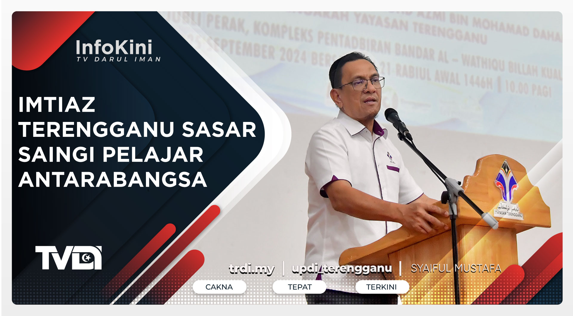 Imtiaz Terengganu Sasar Saingi Pelajar Antarabangsa