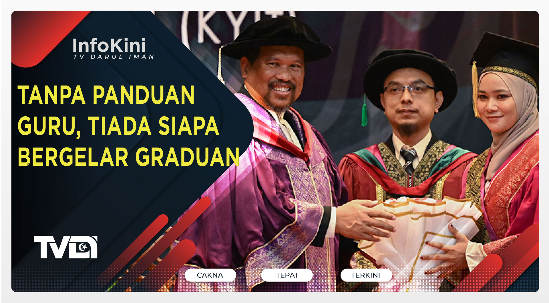 Tanpa Panduan Guru, Tiada Siapa Bergelar Graduan