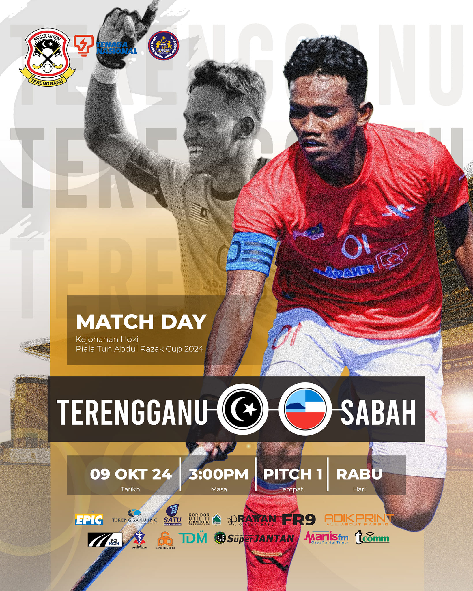 Piala Tun Abdul Razak 2024: Terengganu Intai Dua Tempat di Separuh Akhir