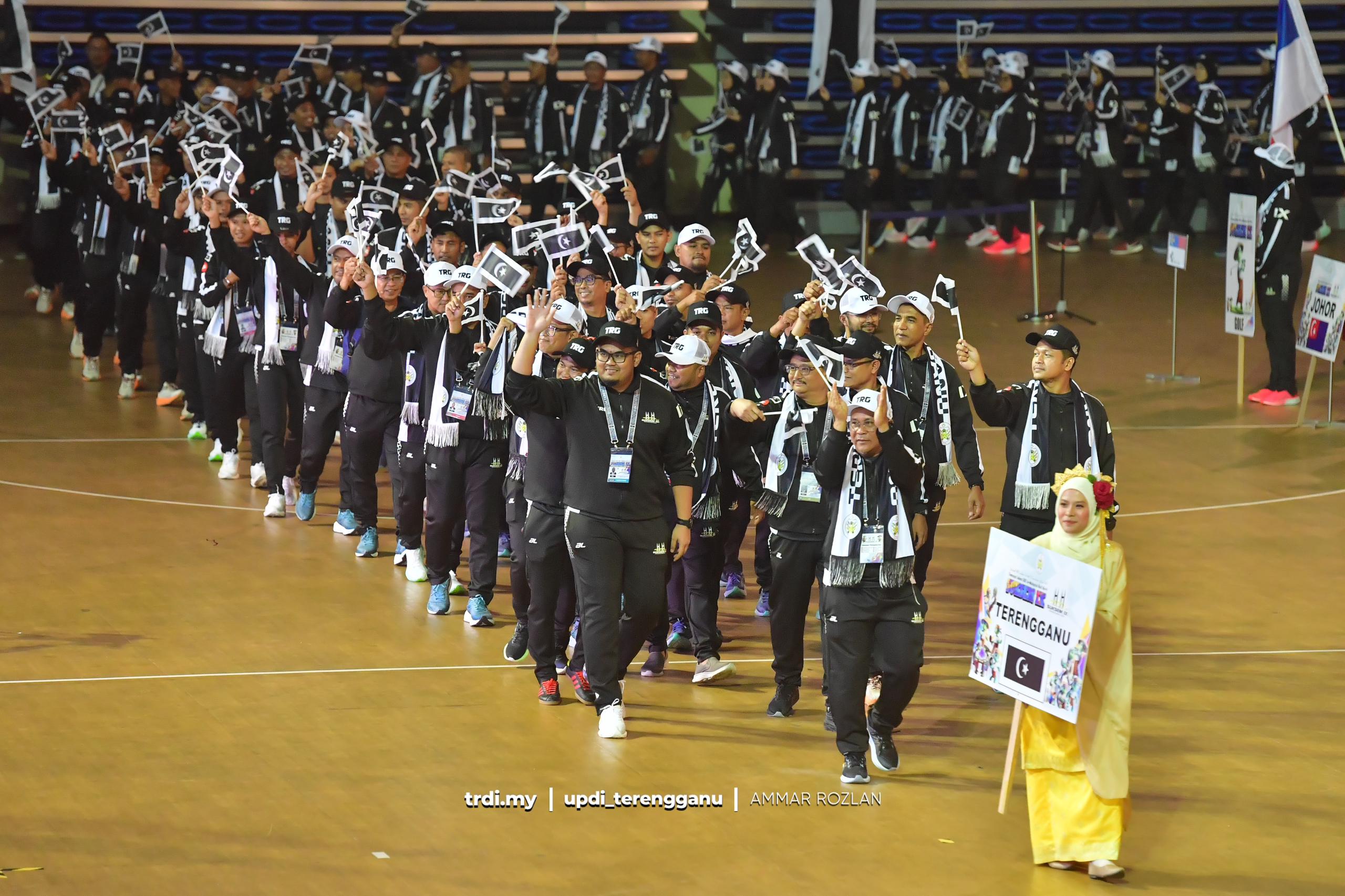 SUKSEM IX Himpun 2,448 Atlet di Terengganu