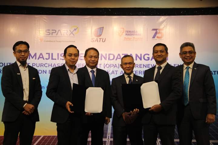 Kerjasama SATU, TNB Pasang Sistem Solar Di Tiga Loji Rawatan Air