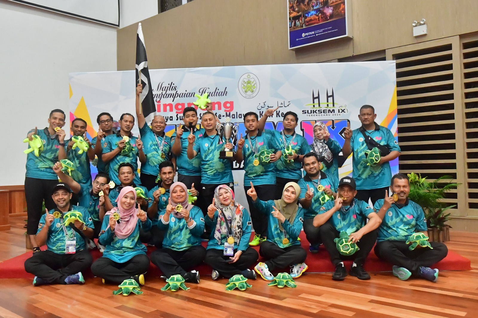 SUKSEM: Pingpong Terengganu Cipta Sejarah