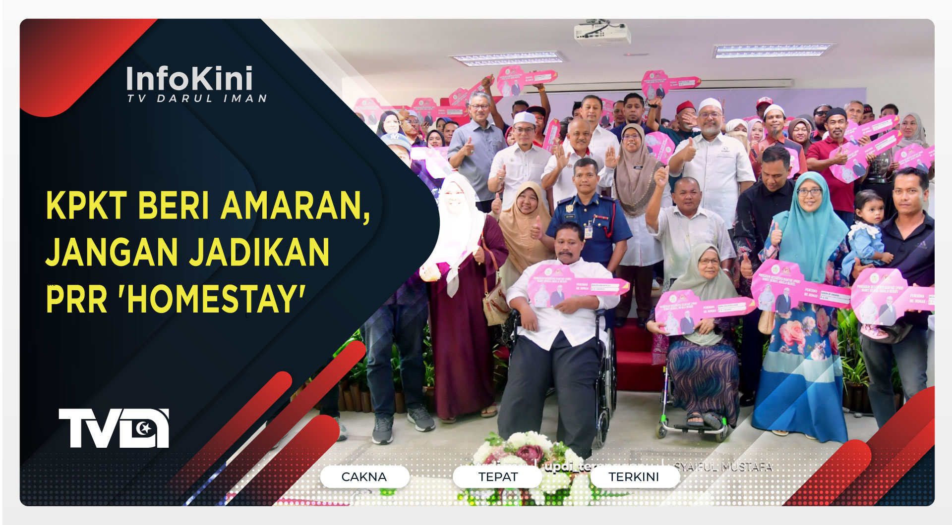 KPKT Beri Amaran, Jangan Jadikan PRR 'Homestay'