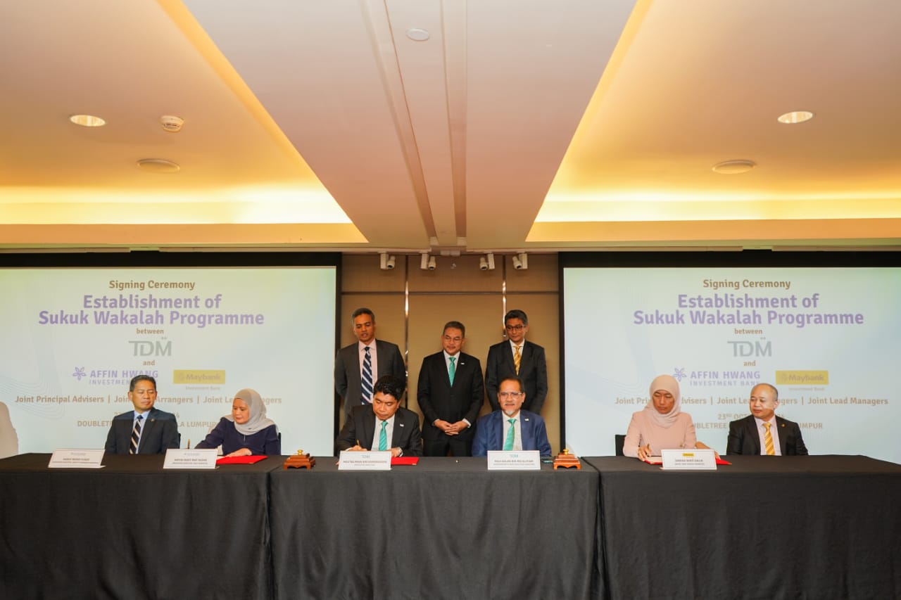 TDM Meterai Perjanjian Program Sukuk Wakalah Bersama Affin, Maybank