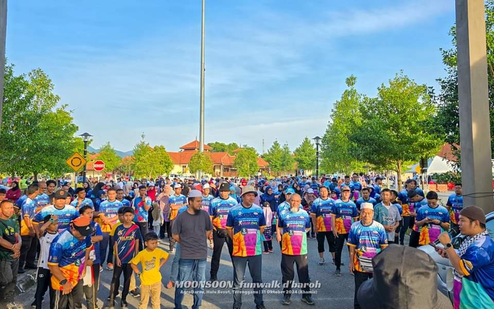 800 Peserta Sertai Funwalk D'baroh