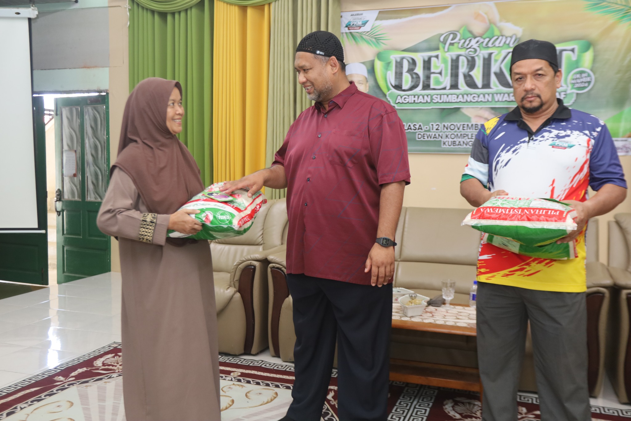 Program "Berkat 2024", PKM Agih Sumbangan kepada 150 Asnaf