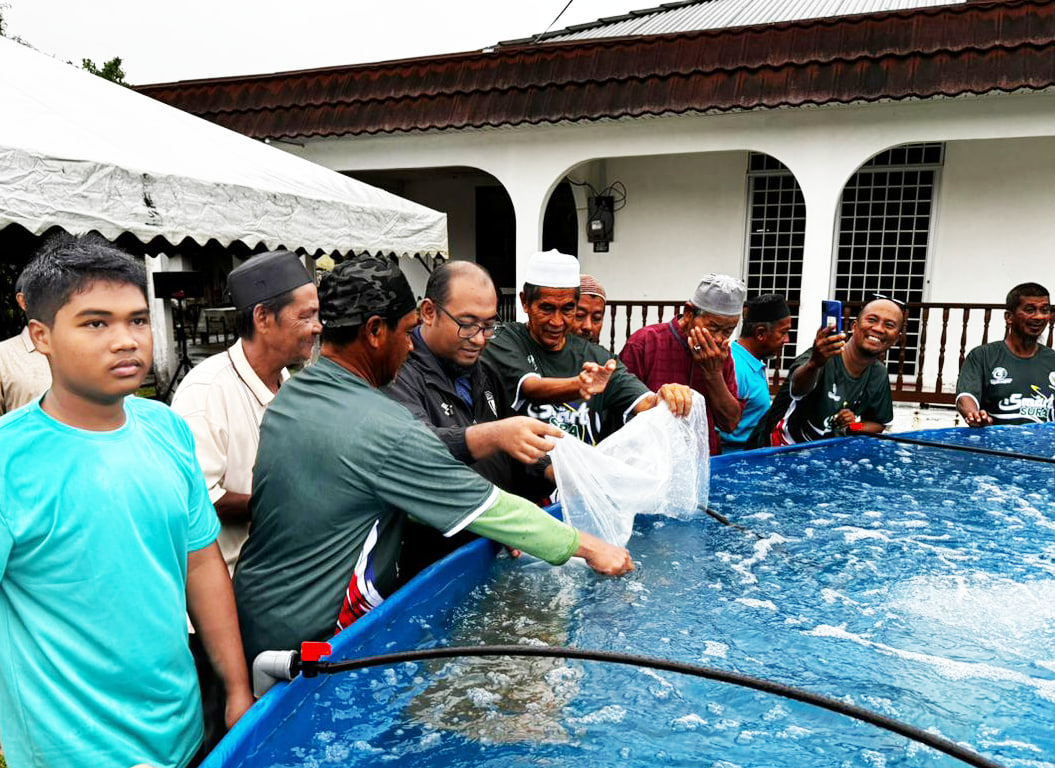 JPKK Laksana Projek Ternak Ikan Talapia Bantu Ekonomi Penduduk