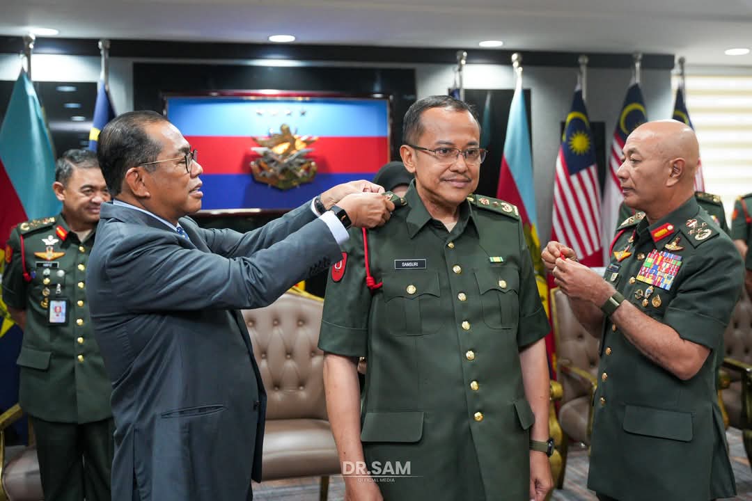 Ahmad Samsuri Kini Bergelar Brigedier Jeneral