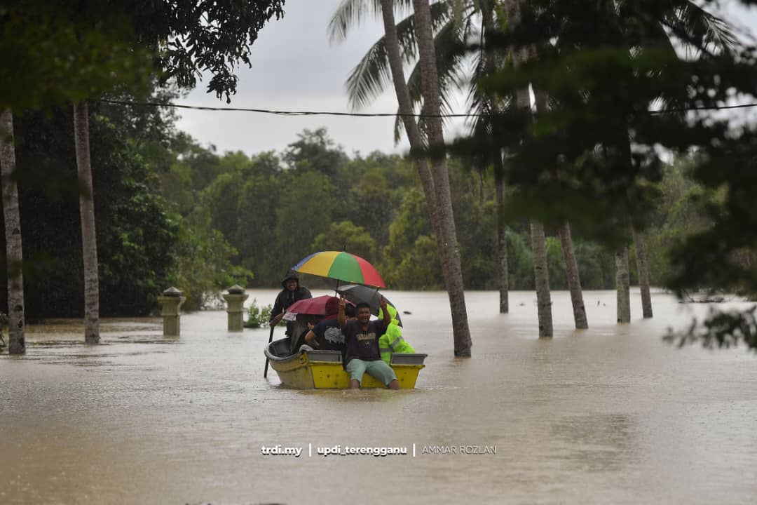 Mangsa Banjir Terengganu Hampiri Angka 20,000