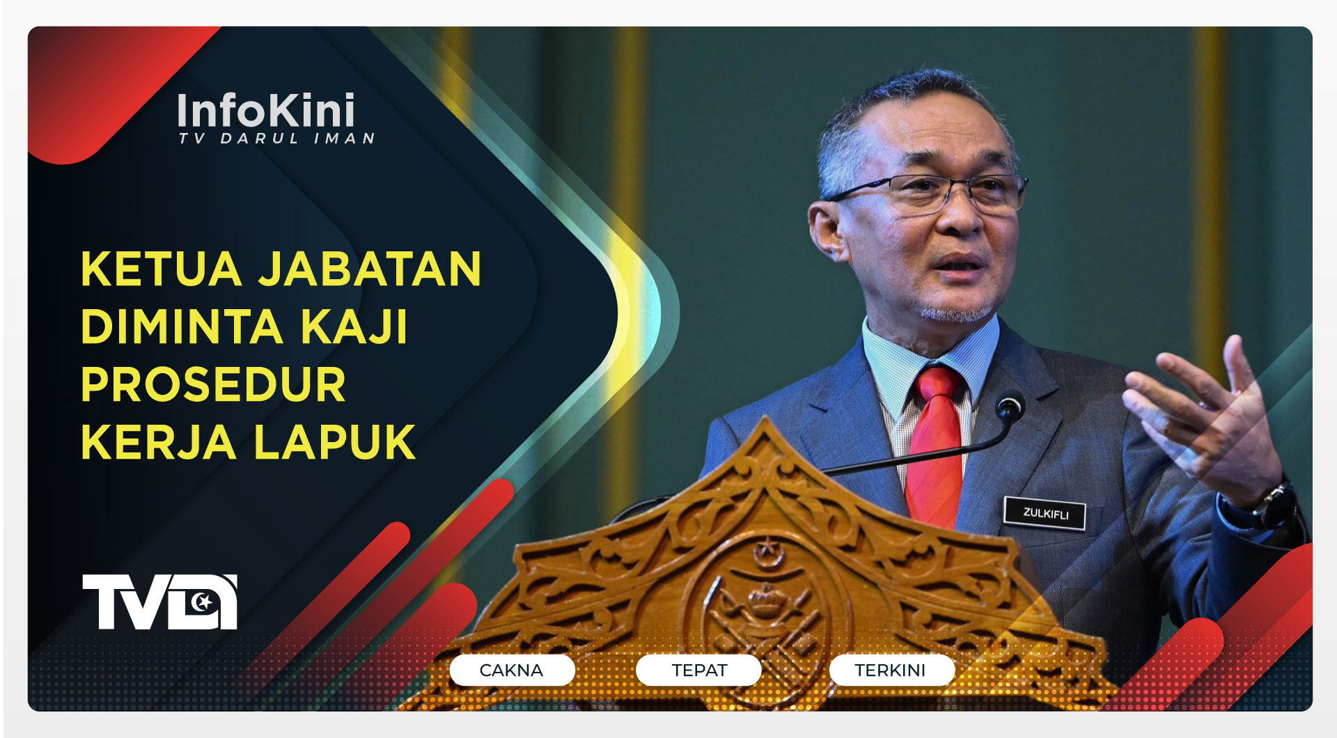 Ketua Jabatan Diminta Kaji Prosedur Kerja Lapuk