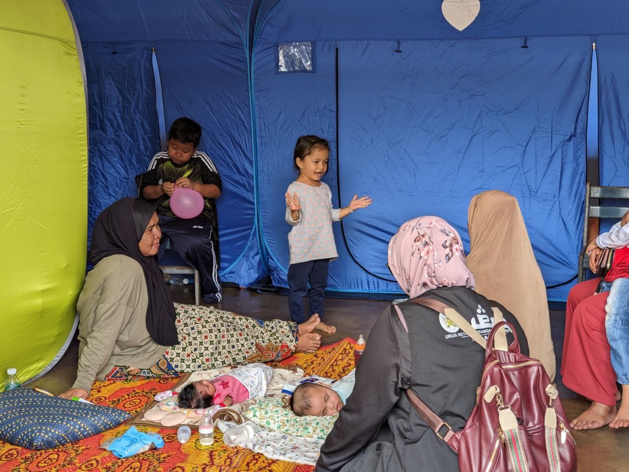 23 Ahli Keluarga Termasuk Dua Bayi Dipindahkan ke PPS