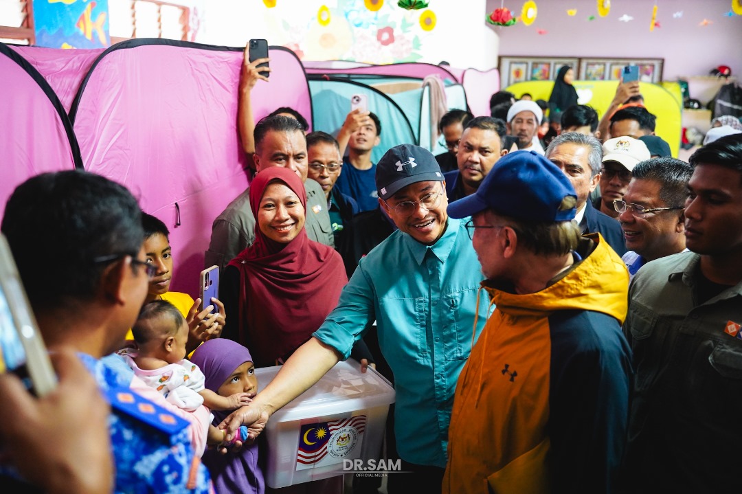 Dr. Sam Ajak Orang Ramai Sertai Sukarelawan Banjir T-Volt