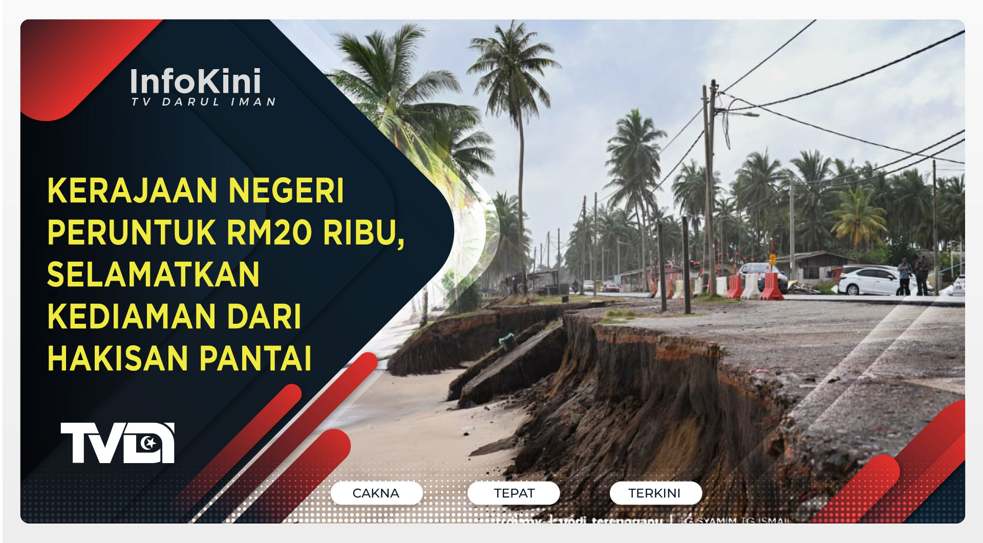 Kerajaan Negeri Peruntuk RM20 Ribu, Selamatkan Kediaman Dari Hakisan Pantai
