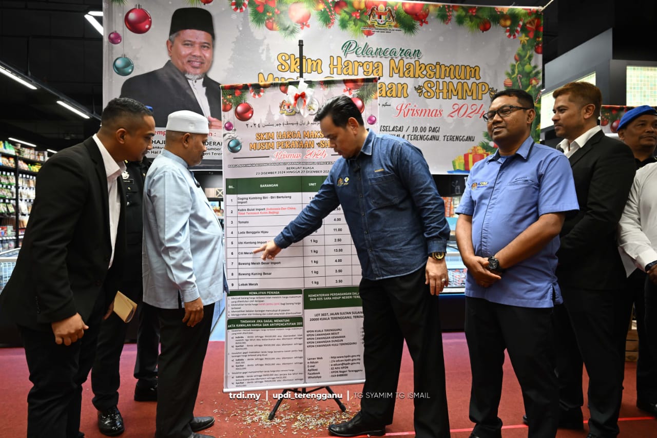 Krismas : 176 Anggota KPDN Terengganu Ditugaskan Pantau Harga
