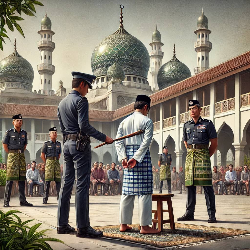 Hukuman Sebat, Saksi Dilarang Bawa Masuk Peranti - Polis