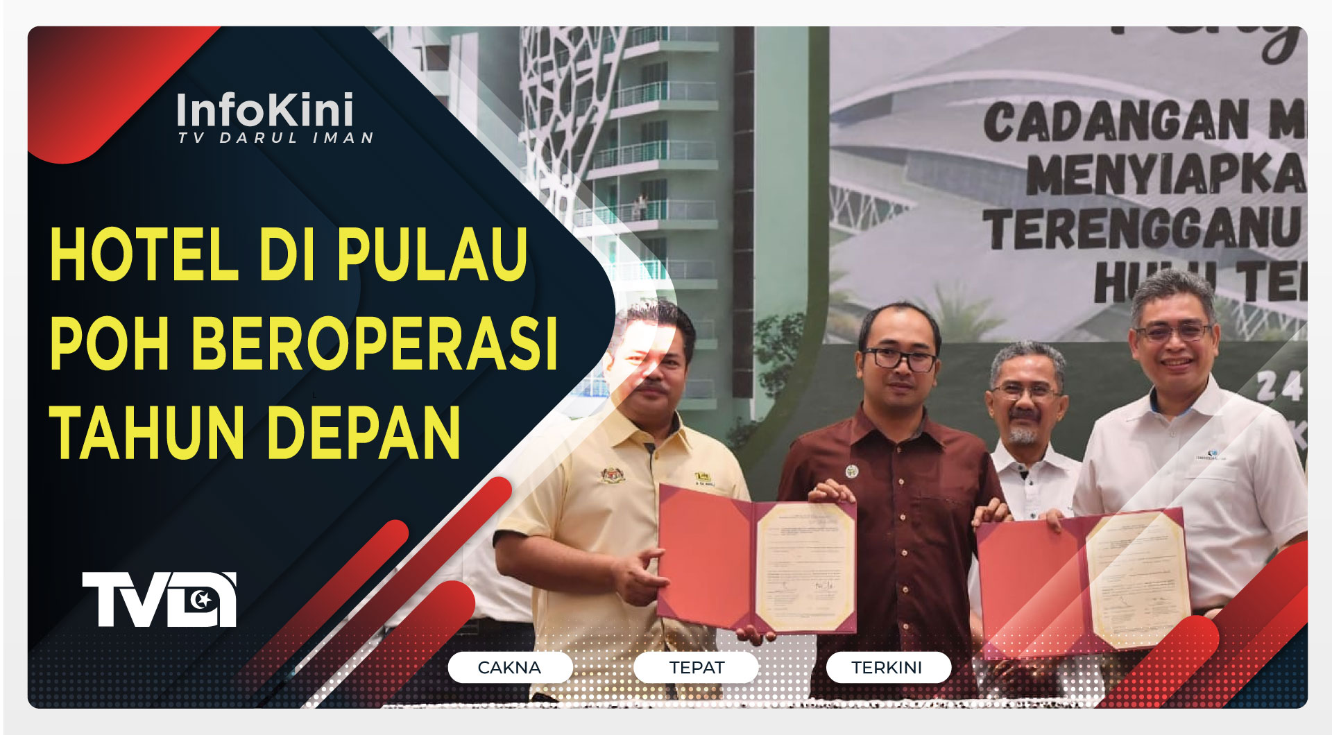 Hotel di Pulau Poh Beroperasi Tahun Depan