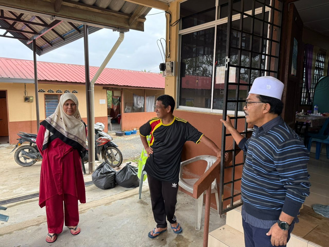 Banjir Pulih, Sebahagian Penduduk Mukim Tersat Pulang Ke Rumah