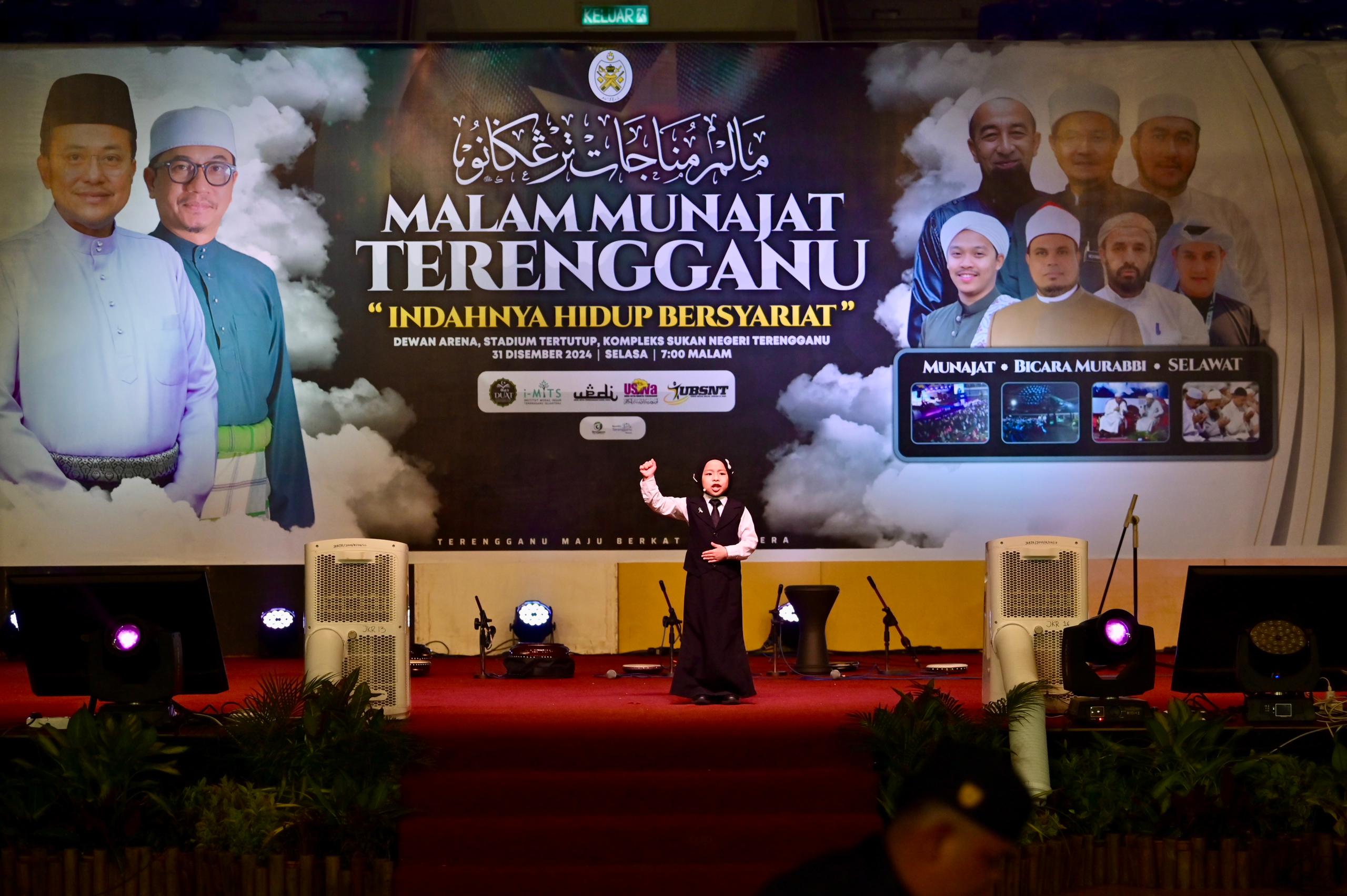 Petah Berpidato, Si Cilik Enam Tahun 'Pukau' Lebih 15 Ribu Penonton