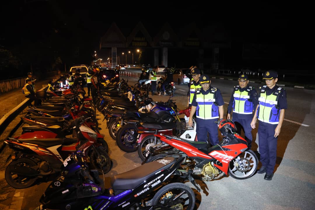 JPJ Keluar Lebih 6,000 Saman Dalam Ops Khas Motosikal