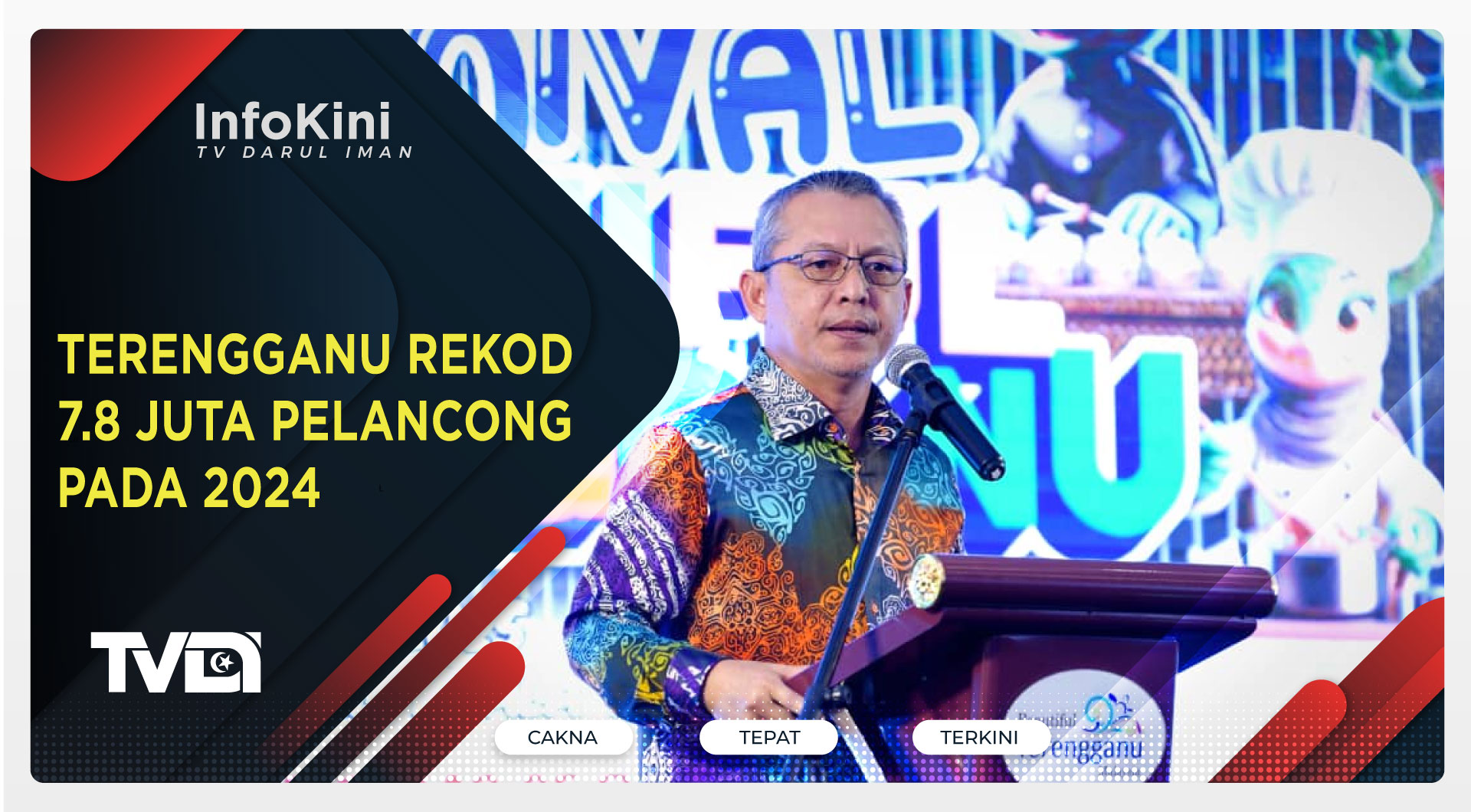 Terengganu Rekod 7.8 Juta Pelancong Pada 2024