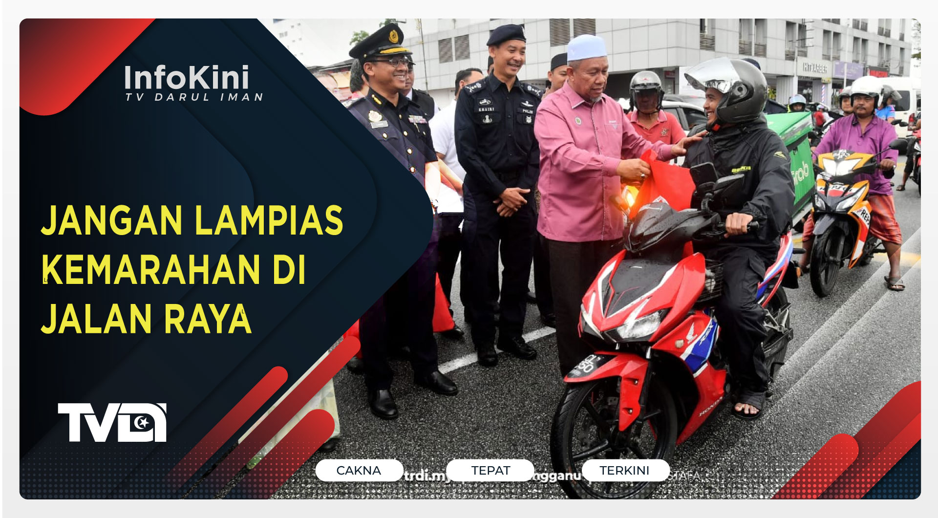Jangan Lampias Kemarahan di Jalan Raya