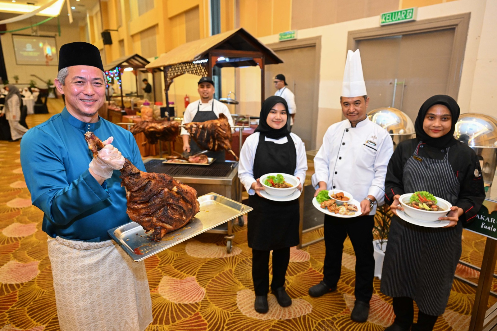 Kibas Panggang Antara 150 Menu Iftar Wajib Rasa di Raia Hotel