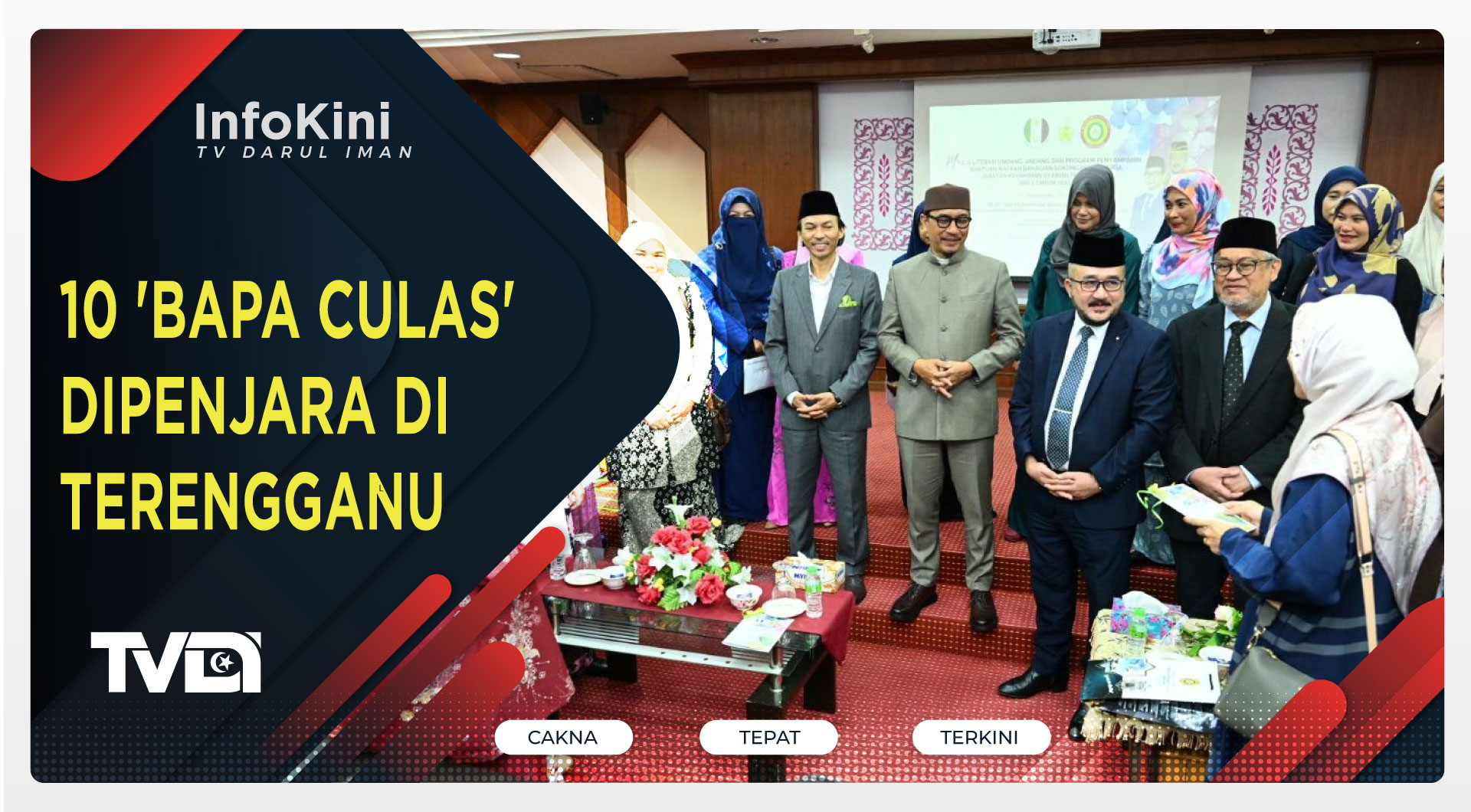 10 'Bapa Culas' Dipenjara di Terengganu