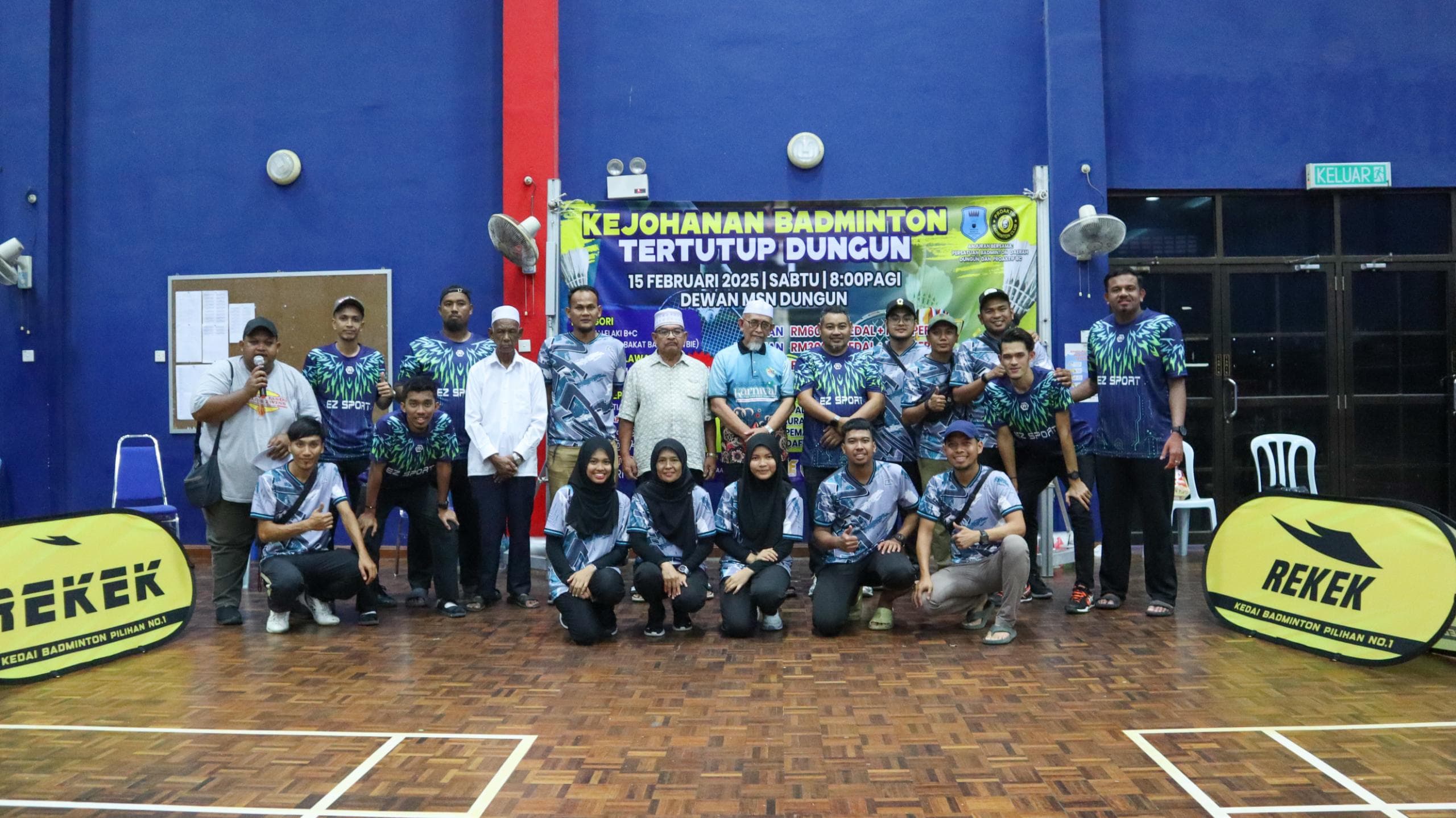 160 Peserta Sertai Kejohanan Badminton Dungun