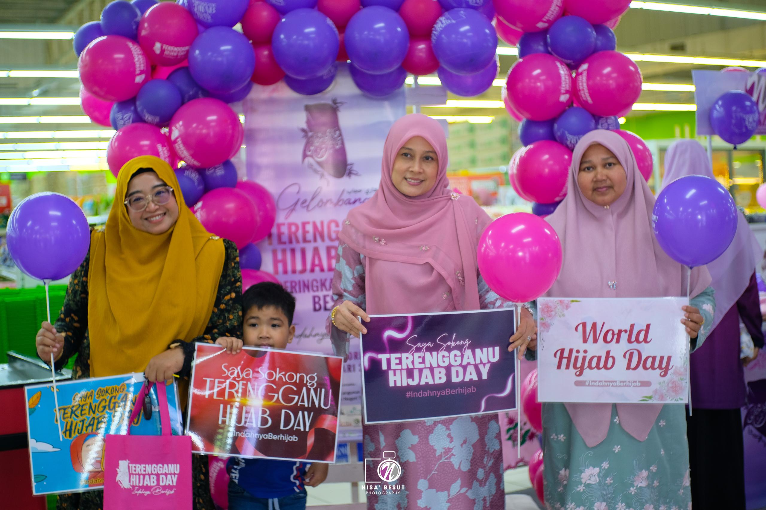 Terengganu Hijab Day Meriah, Dapat Sokongan Premis Perniagaan