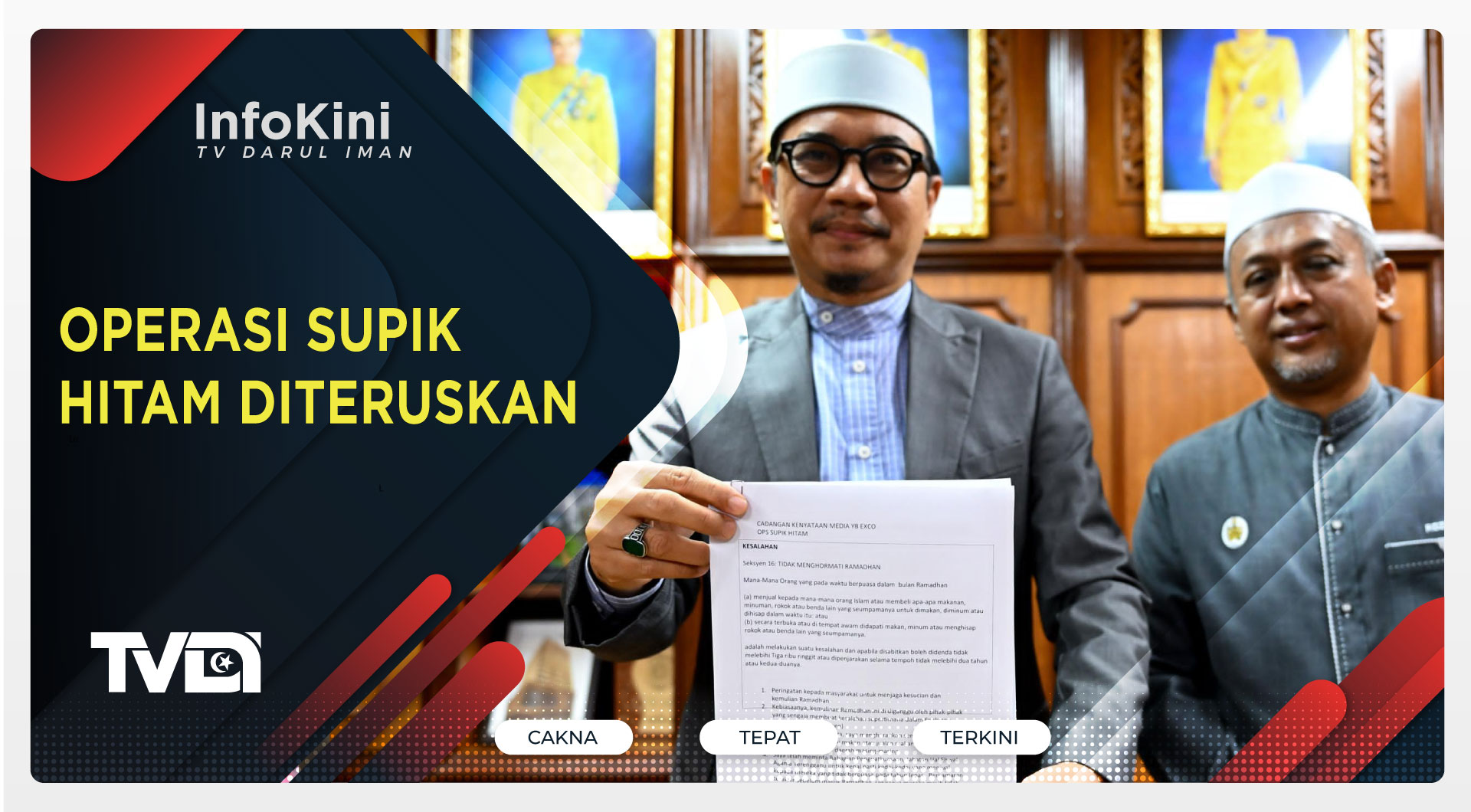 Operasi Supik Hitam Diteruskan