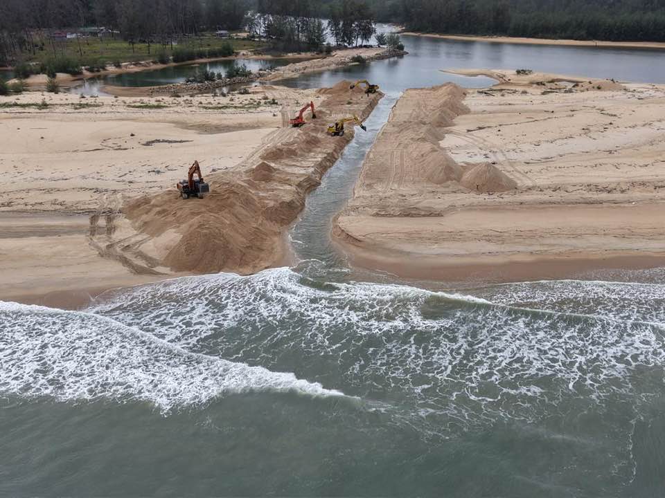 Laluan Pelayaran Muara Merang Hanya Untuk Sementara