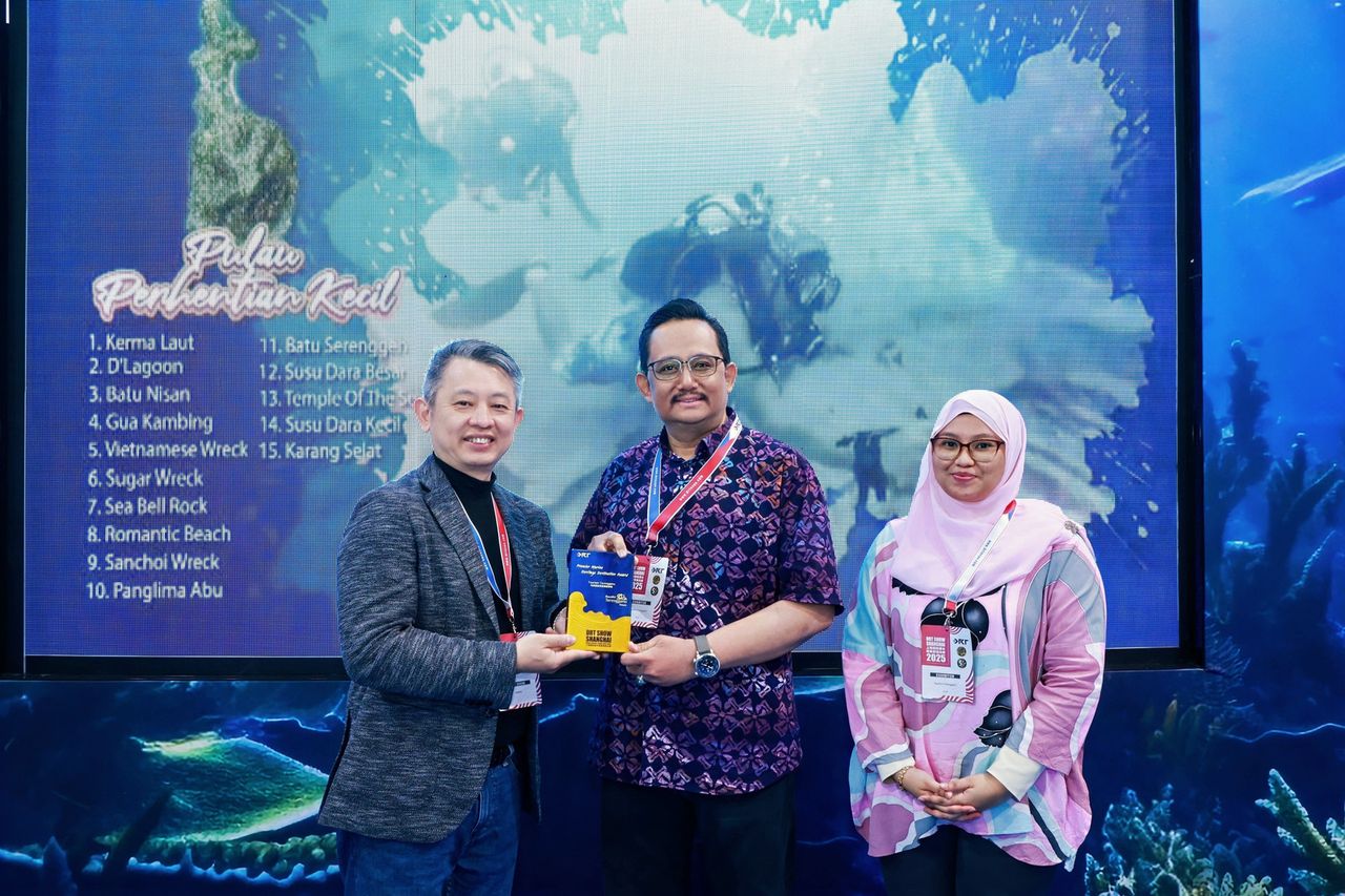 Pavilion Tourism Terengganu Dianugerah Premier Marine Heritage Destination Award