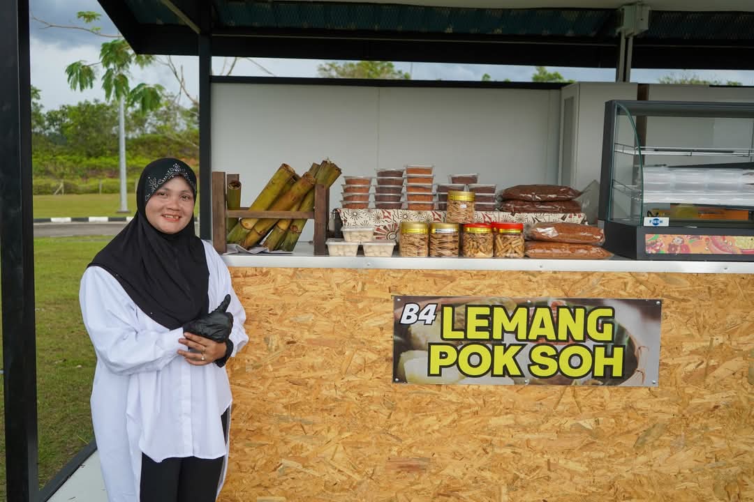 Peniaga Lemang Kijal Bersyukur Diberi Peluang Berniaga di RNR Kijal