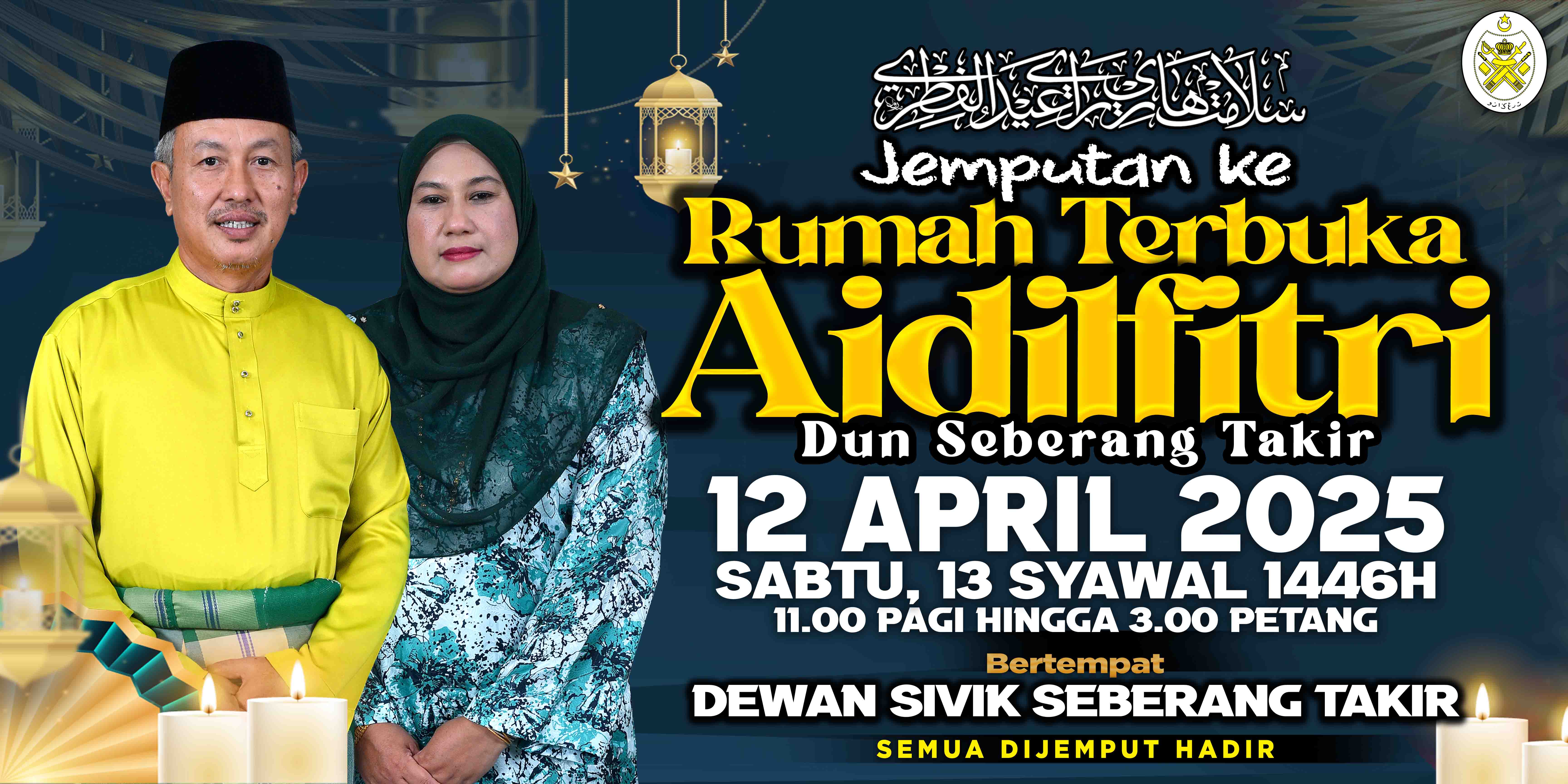 Rumah Terbuka Dun Seberang Takir Menanti Semua