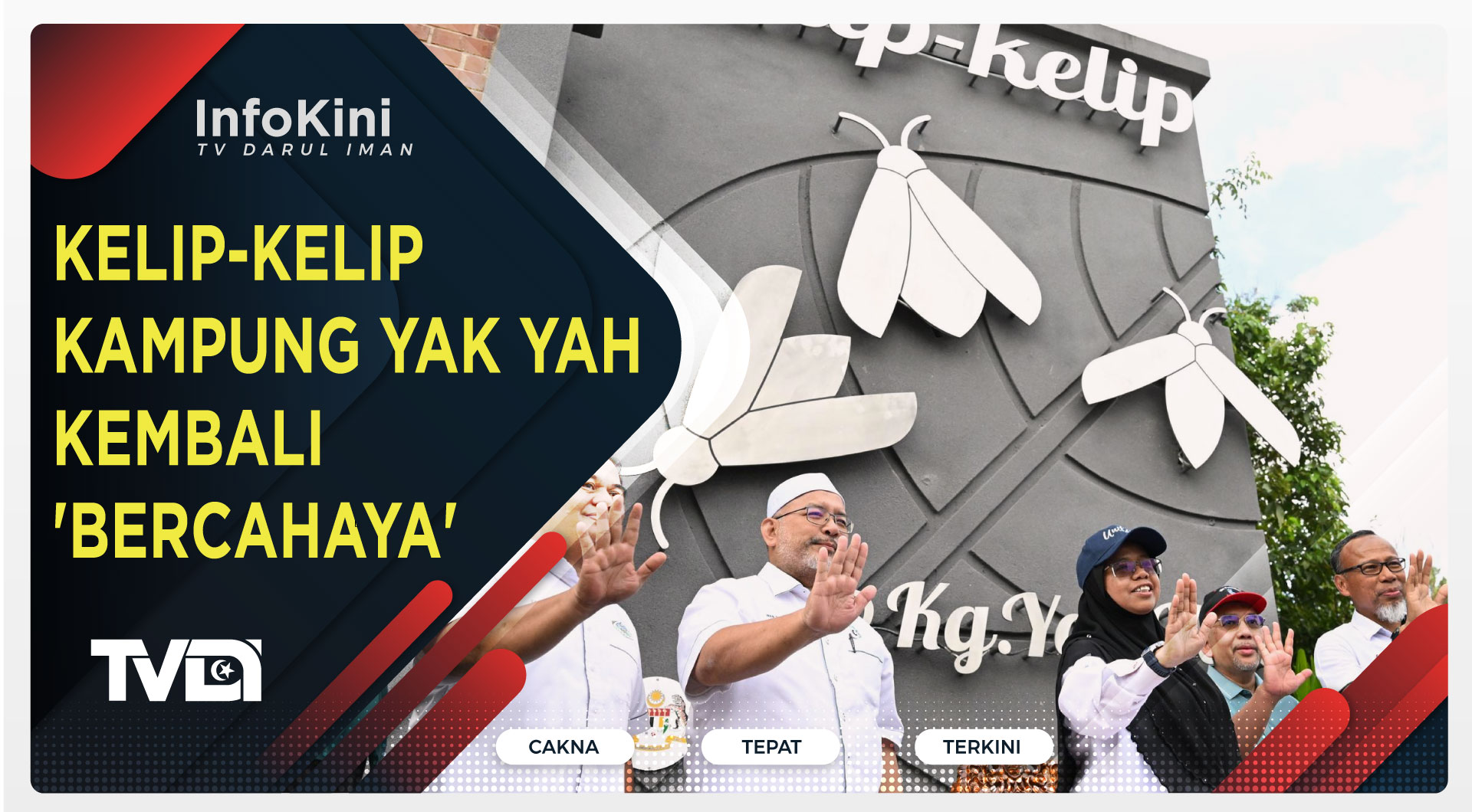 Kelip-kelip Kampung Yak Yah Kembali 'Bercahaya'