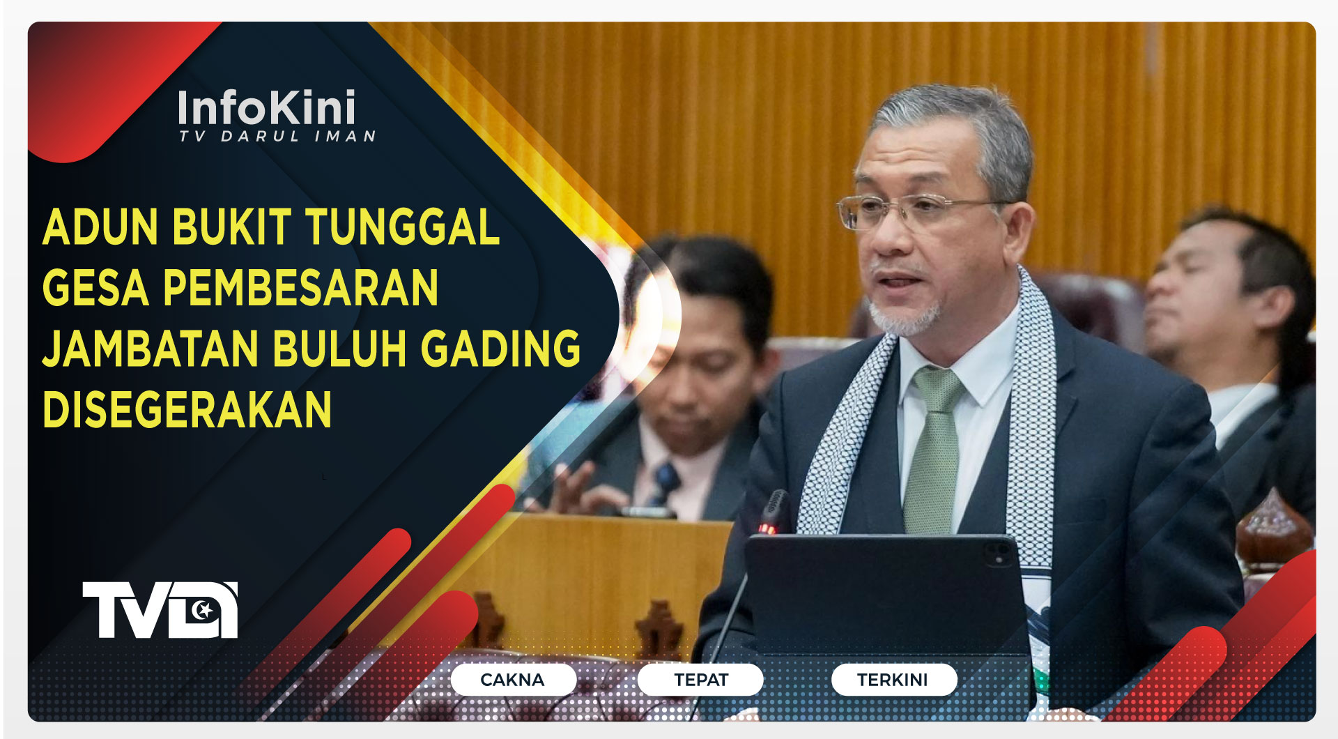 ADUN Bukit Tunggal Gesa Pembesaran Jambatan Buluh Gading Disegerakan